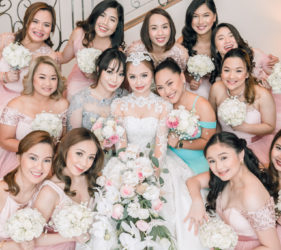 jo entourage bridal bouquet by Khim Cruz