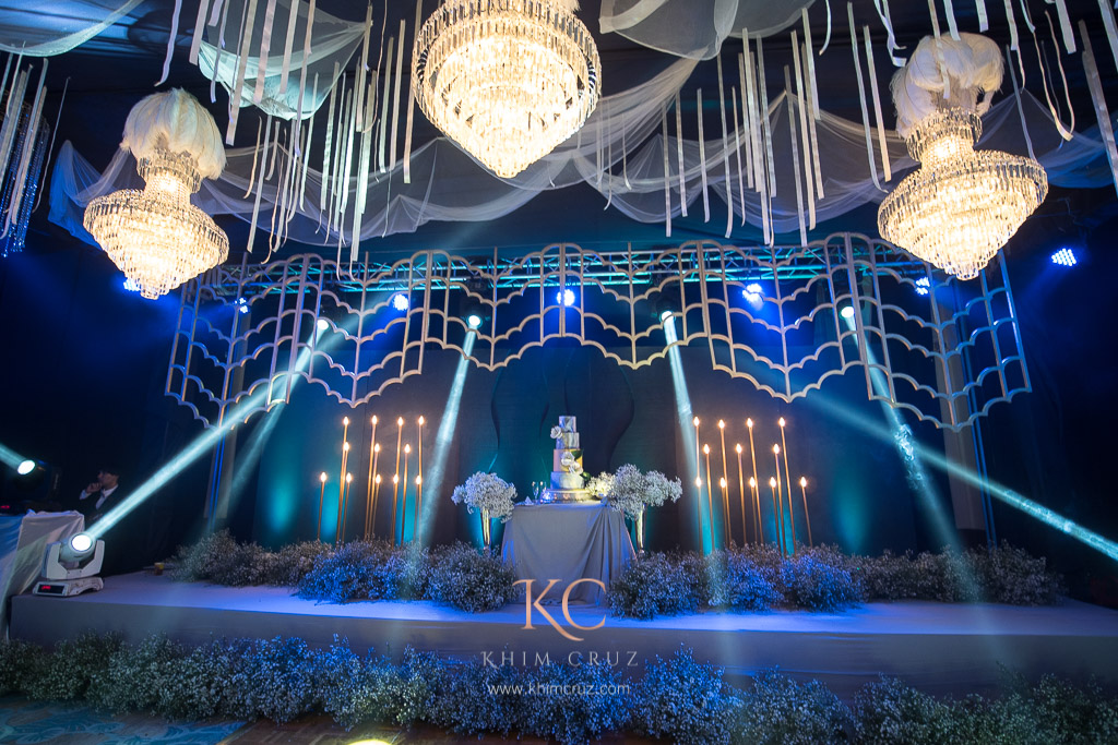 davao modern wedding stage design