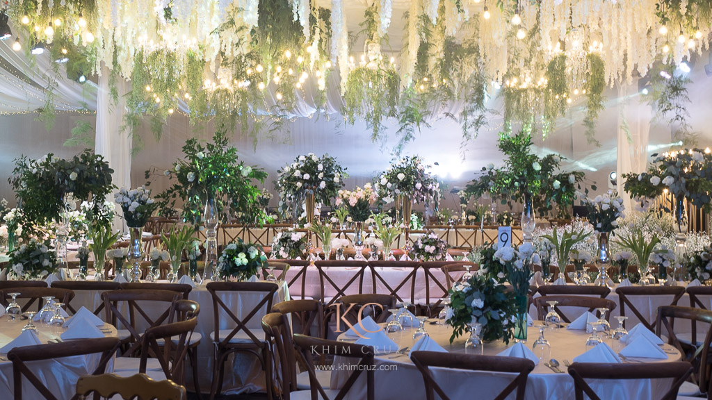 dreamy rustic wedding ballroom design styling by Khim Cruz