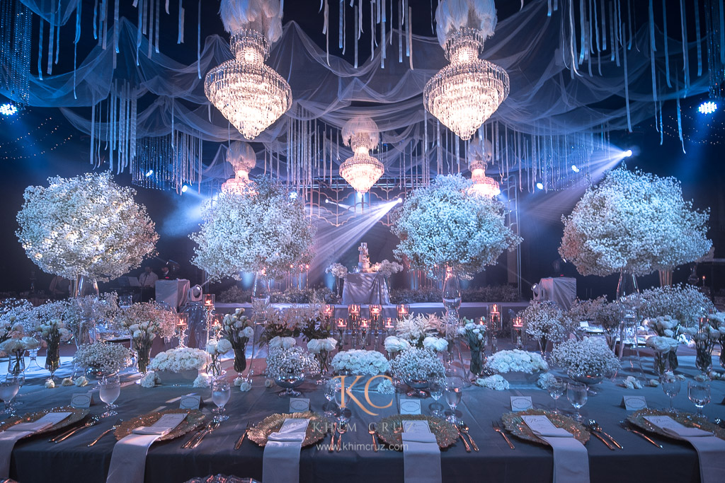modern wedding reception design and florals Davao by Khim Cruz