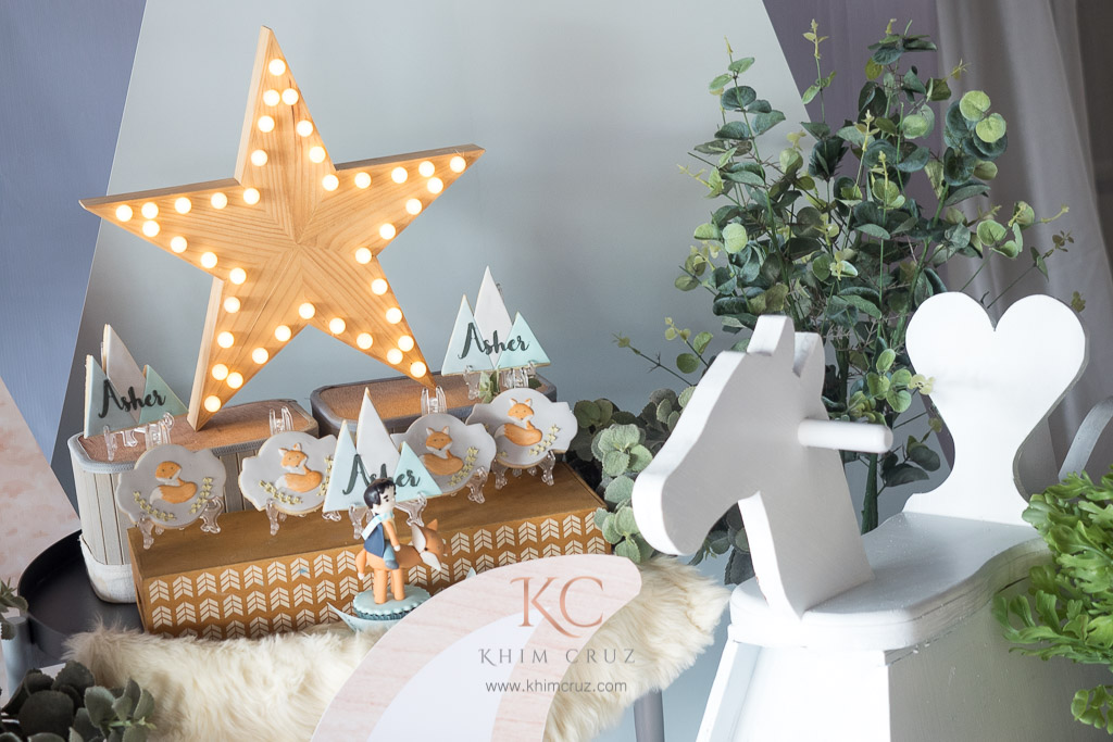 Scandinavian interior design elements cookies Christening