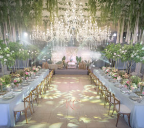 boho wedding reception styled by Khim Cruz