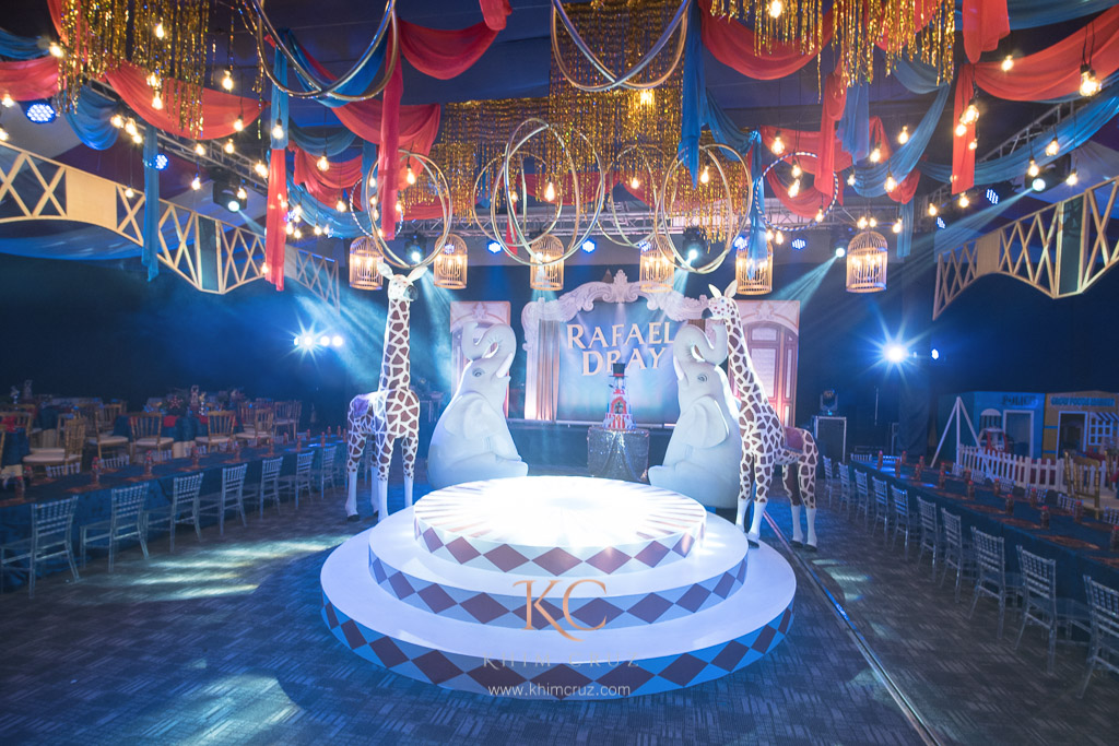 the greatest showman birthday ballroom event styling by Khim Cruz
