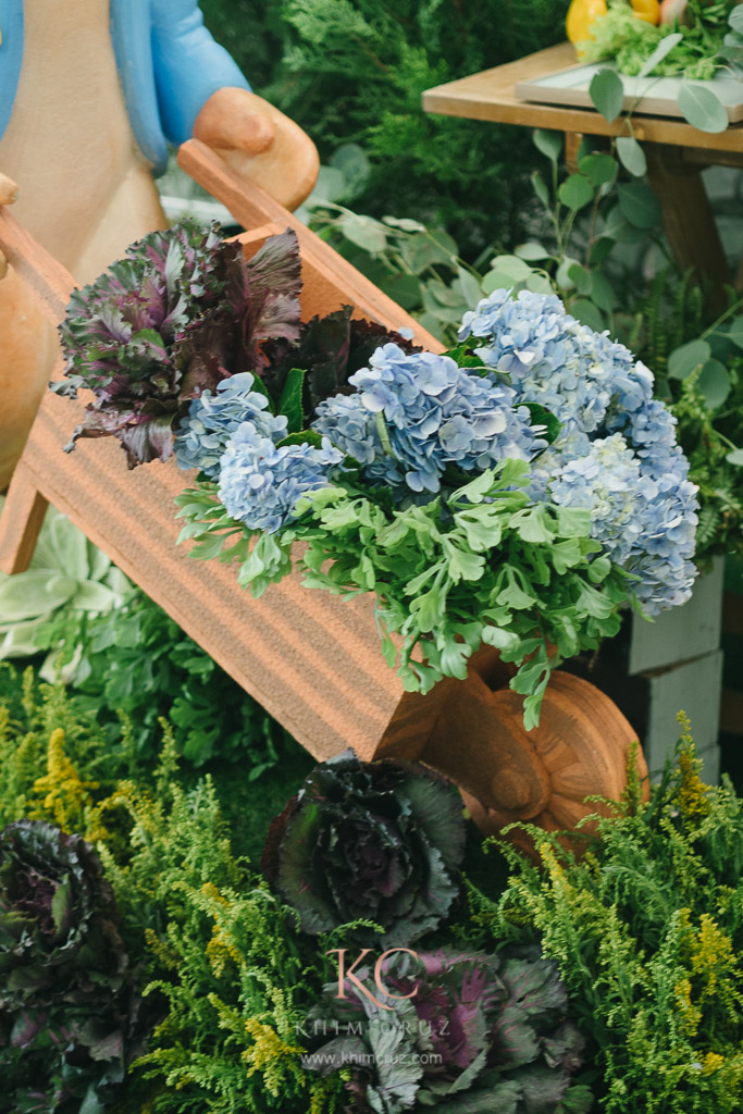 classic peter rabbit garden harvest detail