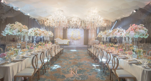 davao wedding simple elegant ballroom reception design decor by Khim Cruz