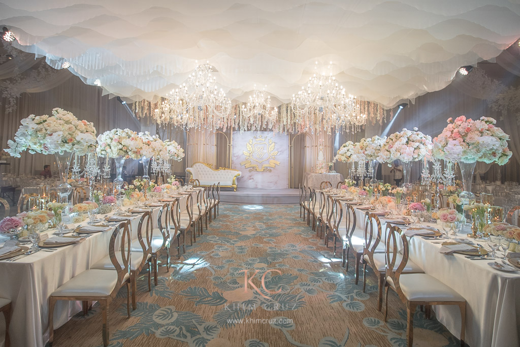 davao wedding simple elegant ballroom reception design decor by Khim Cruz