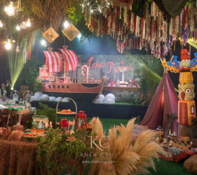 Peter Pan Neverland kid's birthday party by Khim Cruz