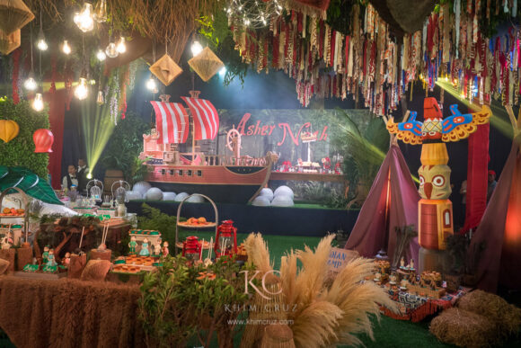 Peter Pan Neverland kid's birthday party by Khim Cruz