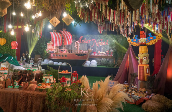 Peter Pan Neverland kid's birthday party by Khim Cruz