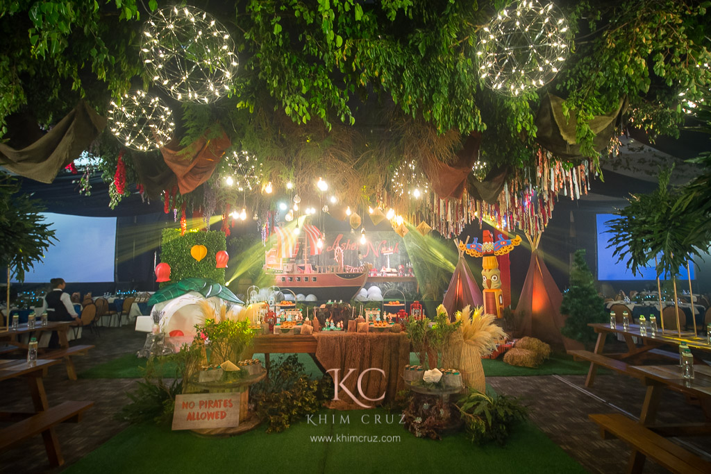 peter pan themed neverland kids birthday party by Khim Cruz