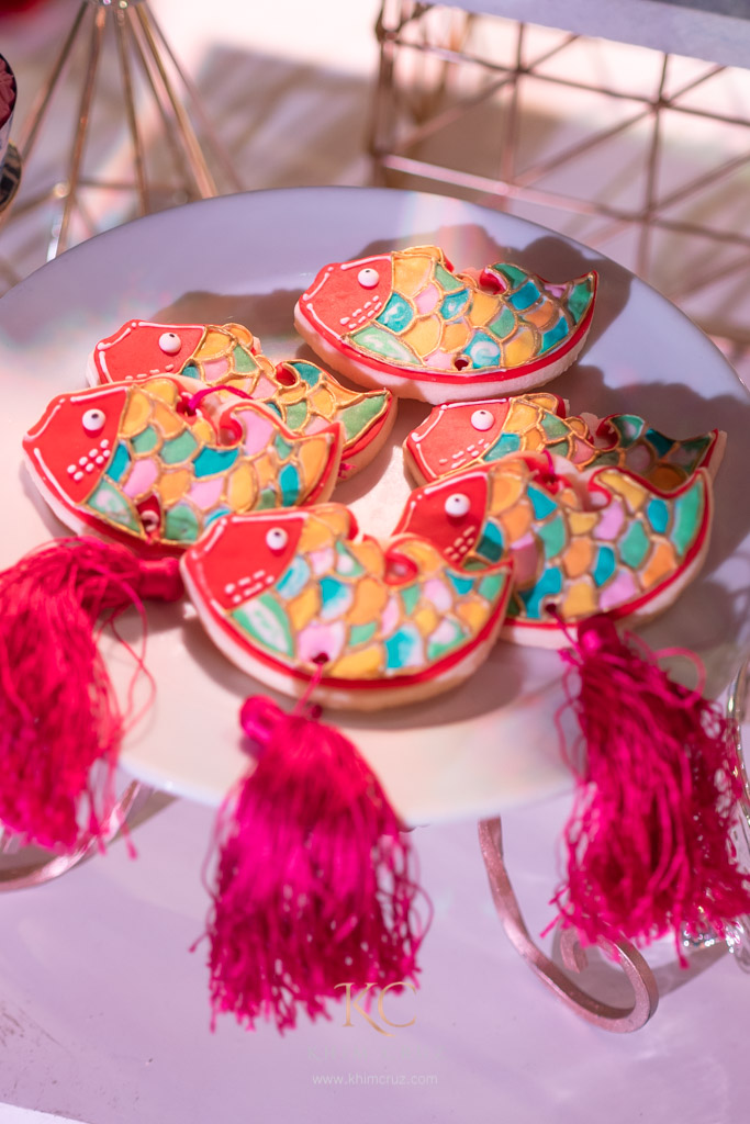 chinese theme cookies styled by Khim