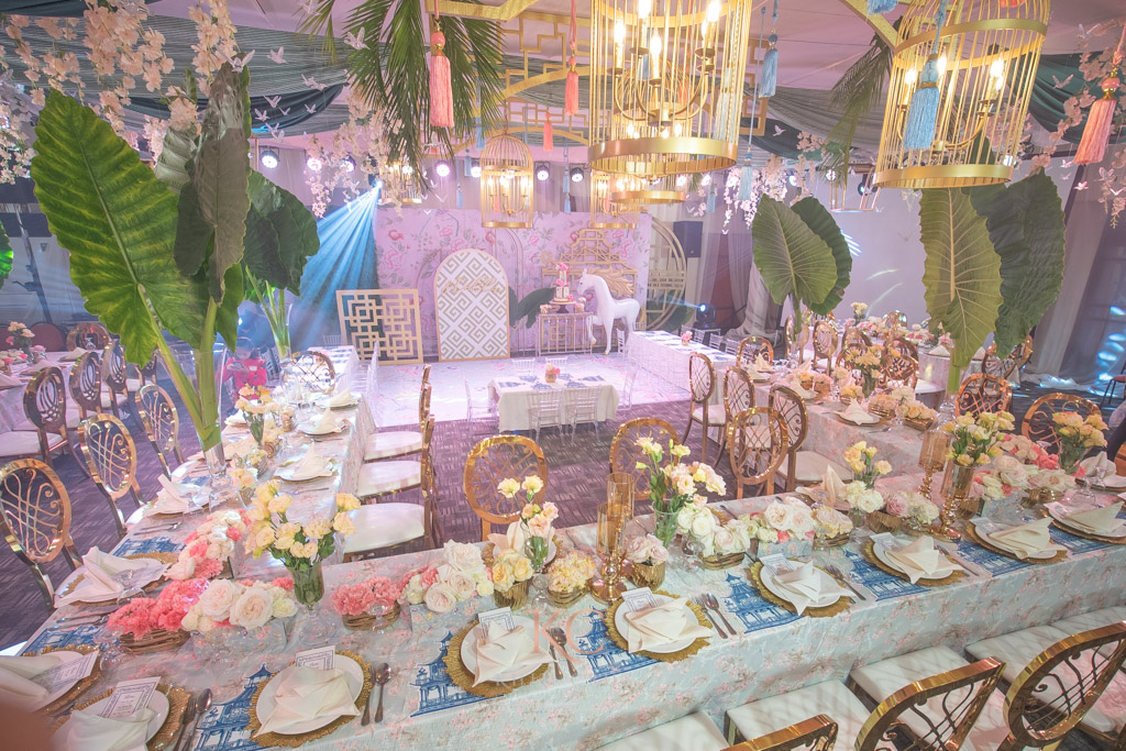 chinoiserie chic theme styled by Khim Cruz