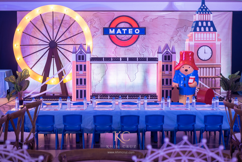 paddington bear london theme stage design