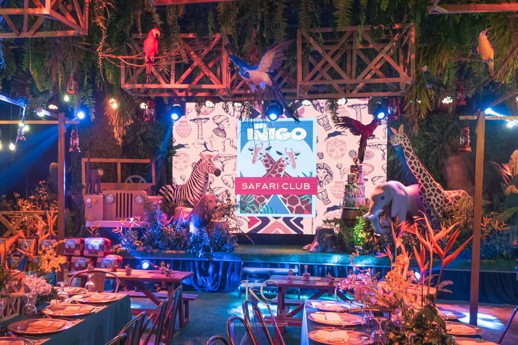 safari themed birthday set design and styling by Khim Cruz