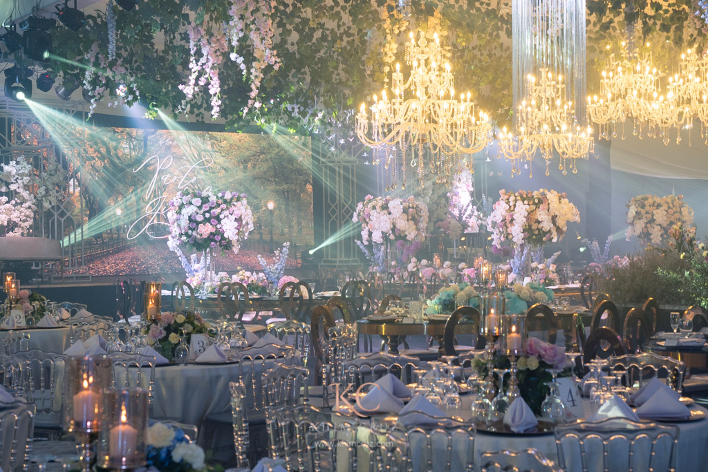 Spring season in Central Park New York inspired wedding reception by Khim Cruz