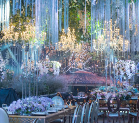 Spring season in Central Park New York inspired wedding