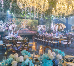 Spring season in Central Park New York inspired wedding