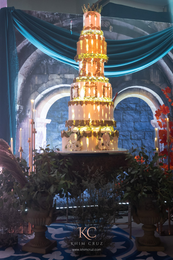 reign inspired debut cake styled by Khim Cruz