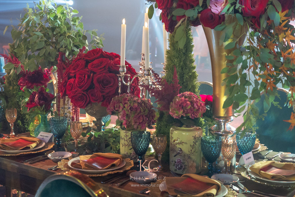 reign inspired table setting styled by Khim Cruz