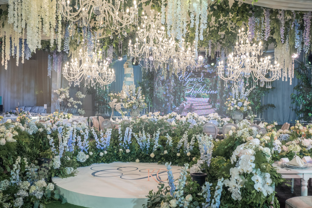 Gardens of Provence inspired wedding floral design and decor by Khim Cruz