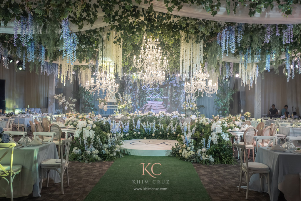 Gardens of Provence inspired wedding reception styled by Khim Cruz