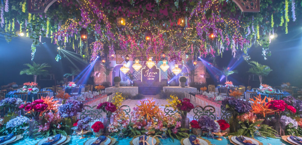 Aladdin movie themed birthday party decor by Khim Cruz