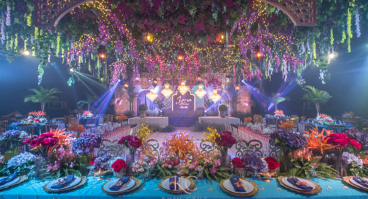 Aladdin movie themed birthday party decor by Khim Cruz