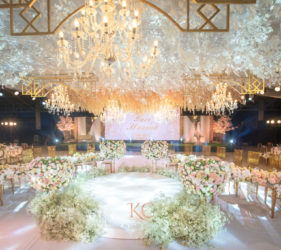 Davao wedding of Yuri and Hannah wedding reception design and styled by Khim Cruz