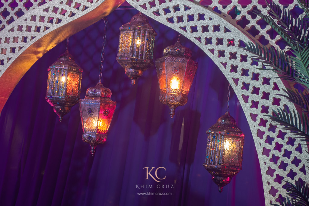 arabian nights theme kids birthday entrance arch lamp