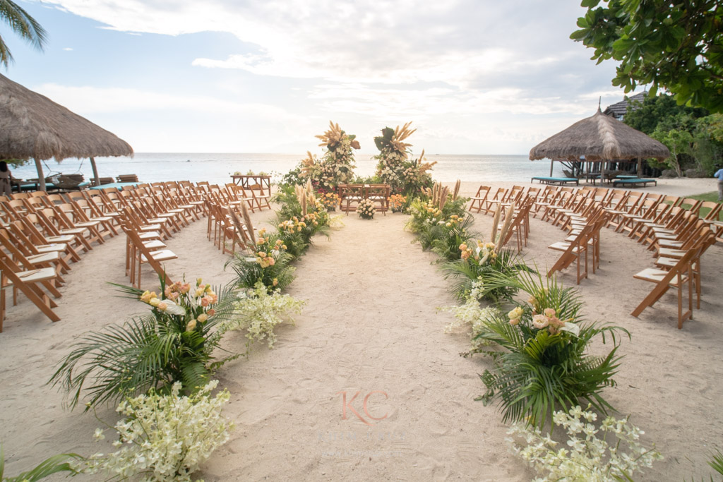 davao pearl farm destination wedding ceremony of Vina & Paolo styled by Khim Cruz