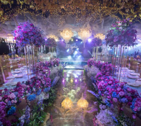 Davao travel themed wedding at The View designed by Khim Cruz