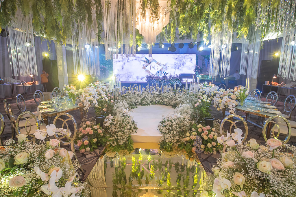 Davao classic wedding for Pjam and Gwen wedding reception design by Khim Cruz