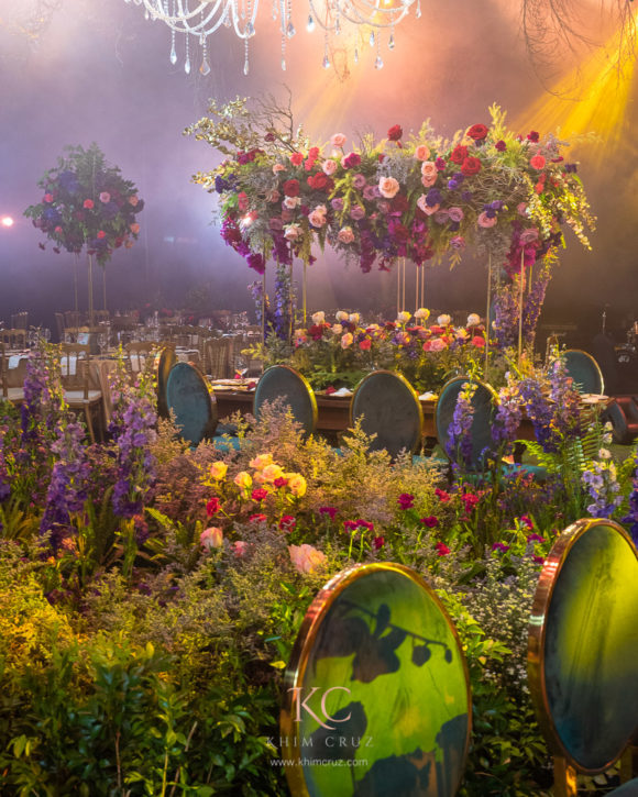 Enchanted garden themed debut