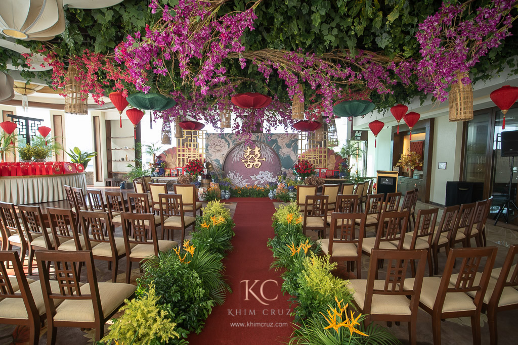 Vintage Chinese Ting Hun tea ceremony of Simon & Kettrice in Davao designed by Khim Cruz
