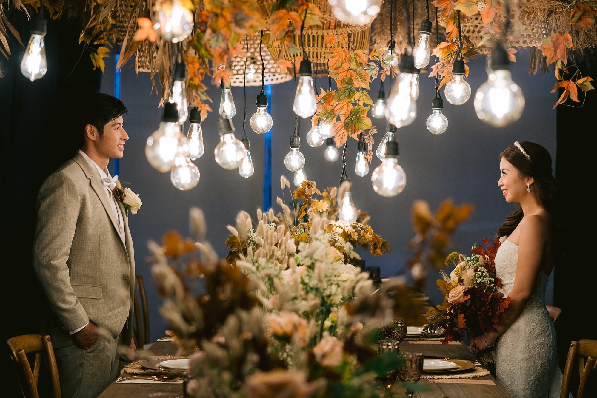 autumn boho wedding of Mico and Jackie by Khim Cruz