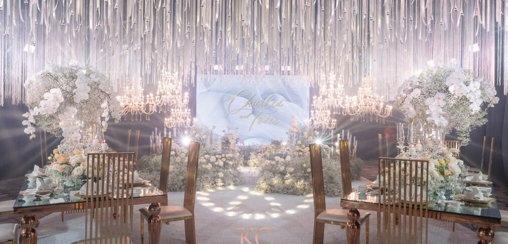 timeless elegance wedding reception of Charles & Tosie wedding decor styled by Khim Cruz