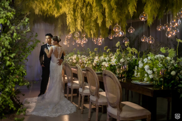 rustic botanical theme wedding for Manuel & Erika designed by Khim Cruz