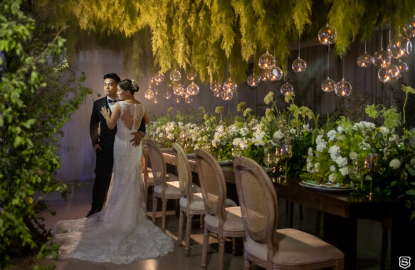 rustic botanical theme wedding for Manuel & Erika designed by Khim Cruz