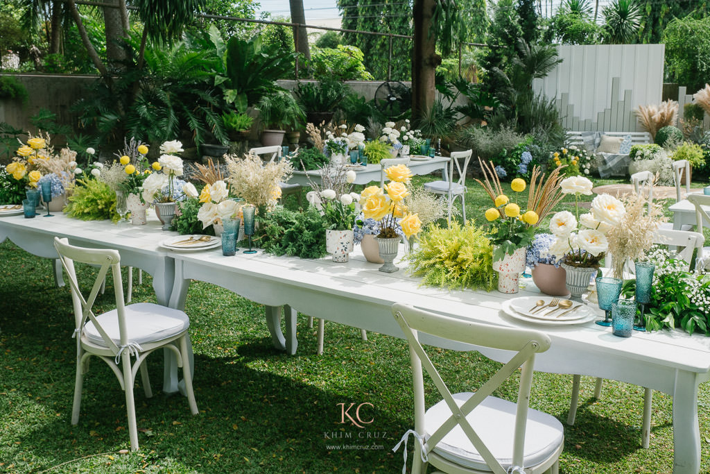 Pottery Barn inspired Birthday celebration decor by Khim Cruz