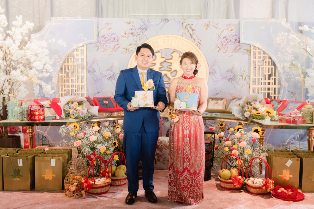 modern Chinoiserie Tinghun Chinese Engagement for Levi and Charlene styled by Khim Cruz