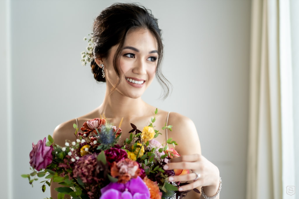 bridal bouquet made by Khim Cruz for Nica