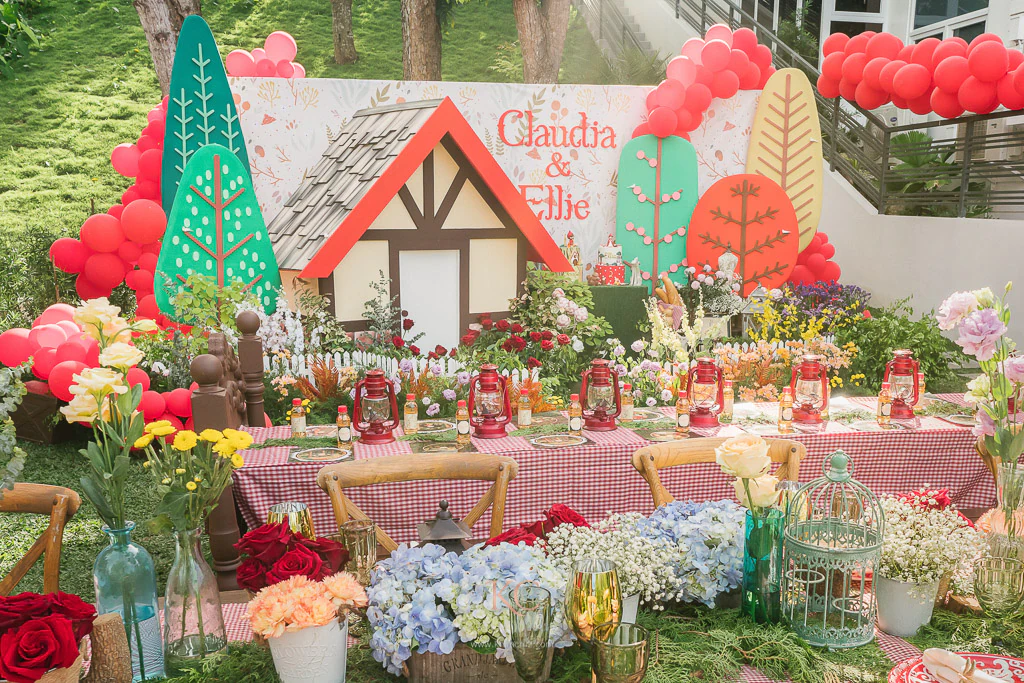 little red riding hood fairy tale kids birthday party designed by Khim Cruz