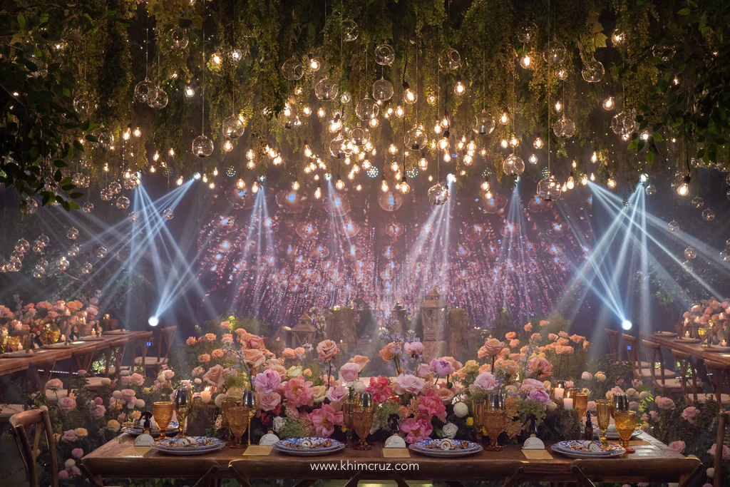 light and fresh-feel Tuscan wedding reception for Stephen & Valerie styled by Khim Cruz