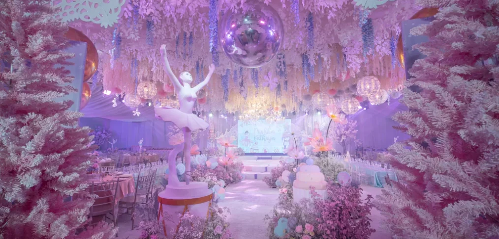 ballerina nutcracker theme birthday party of Mishka event design by Khim Cruz