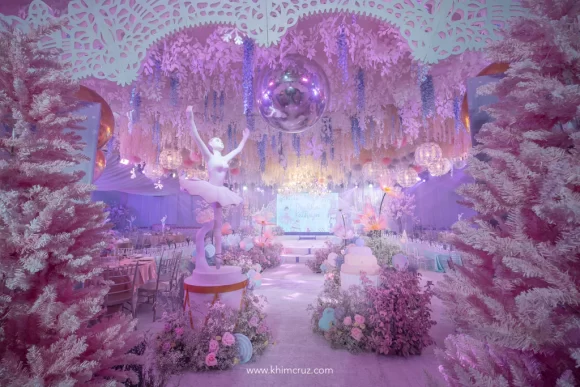 ballerina nutcracker theme birthday party of Mishka event design by Khim Cruz