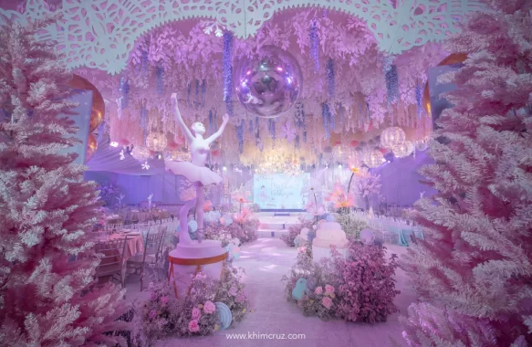 ballerina nutcracker theme birthday party of Mishka event design by Khim Cruz