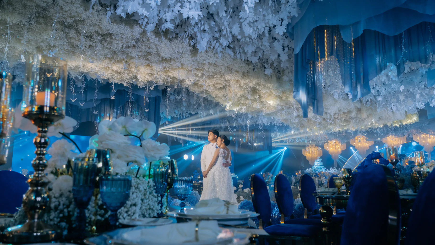 a dreamy ethereal wedding for bride and groom Raven & Graziel event styled by Khim Cruz