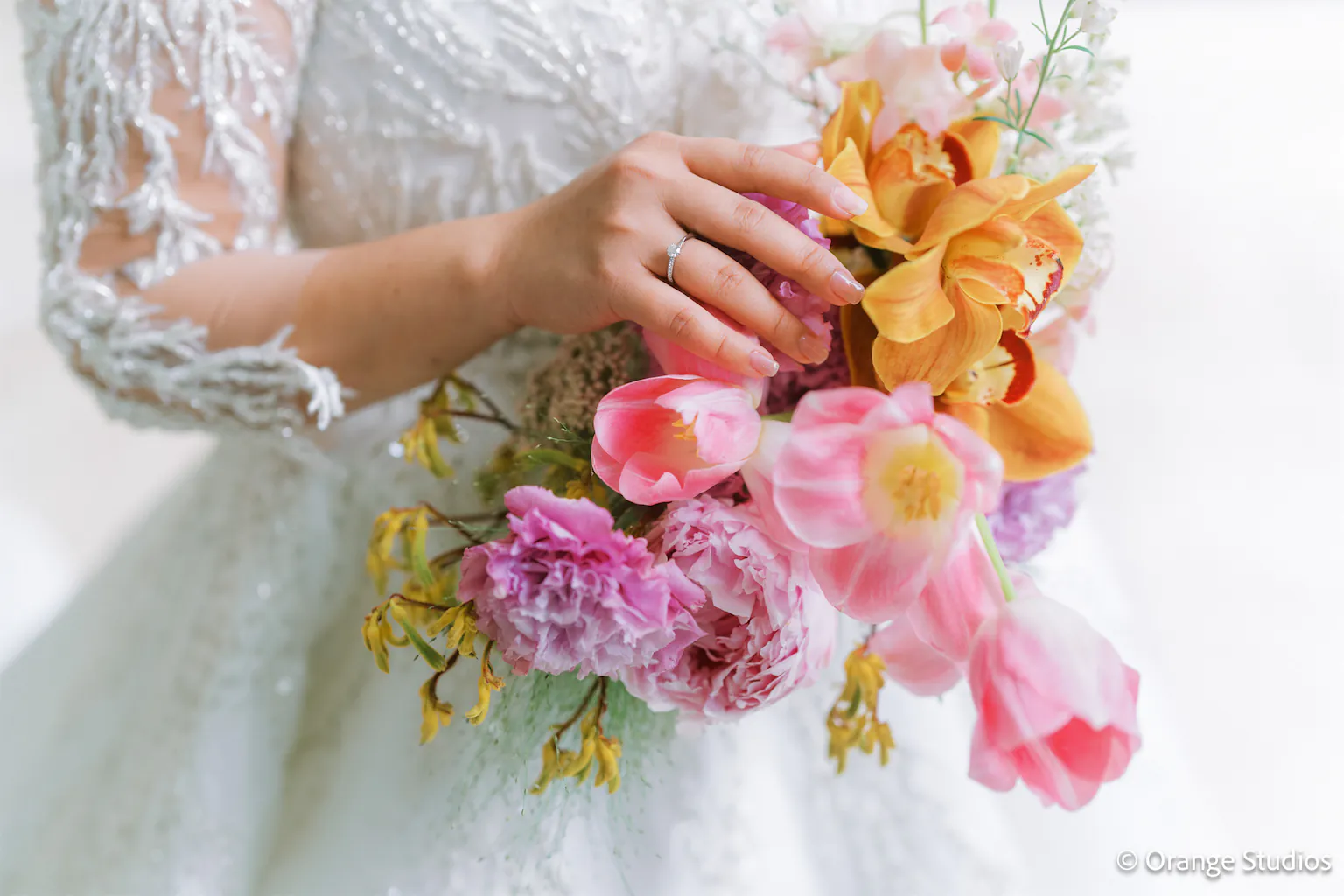khim cruz floral bridal bouquet for michelle wedding