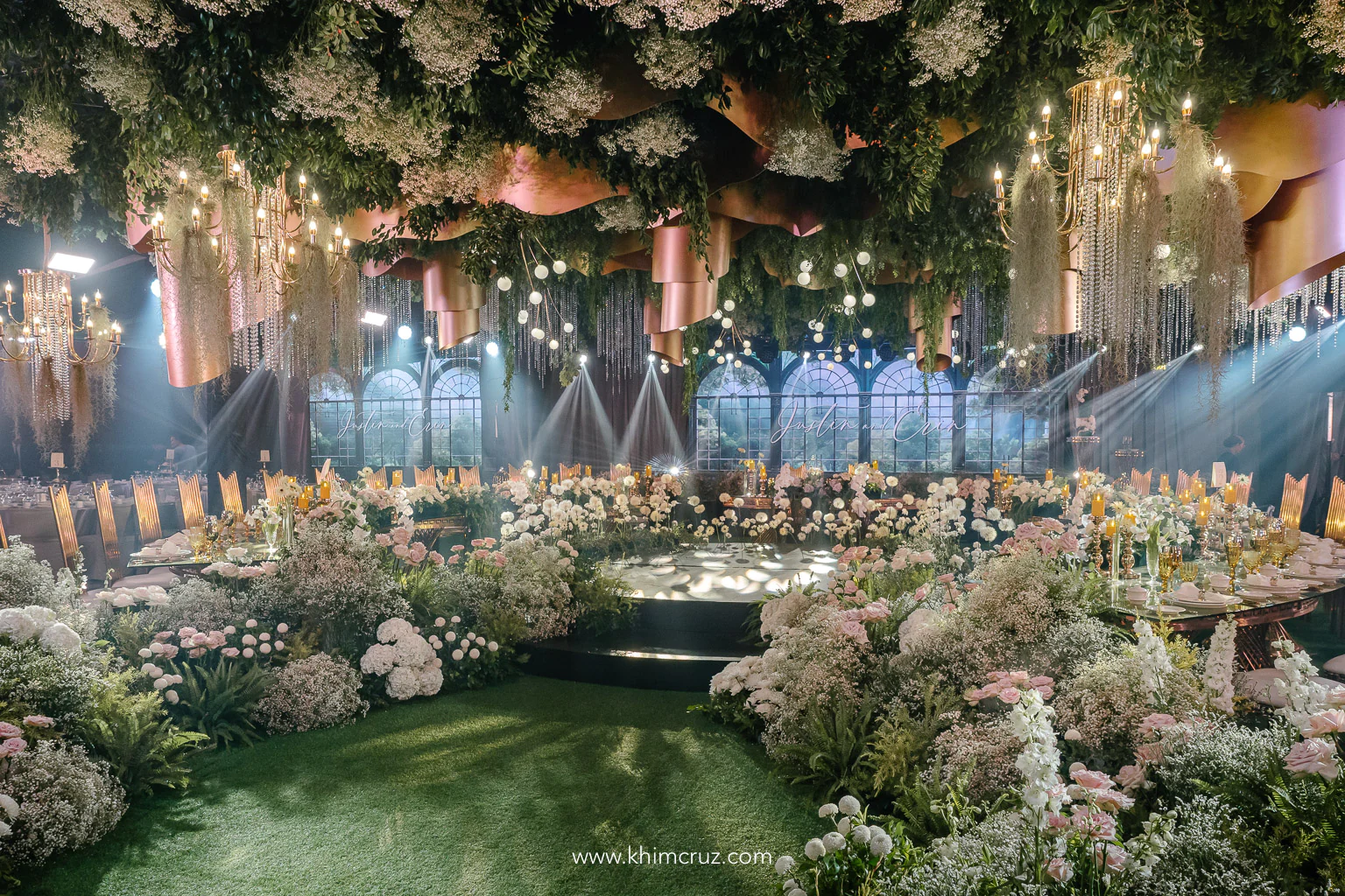 ethereal elements on a dreamy conservatory-inspired wedding reception by event designer Khim Cruz