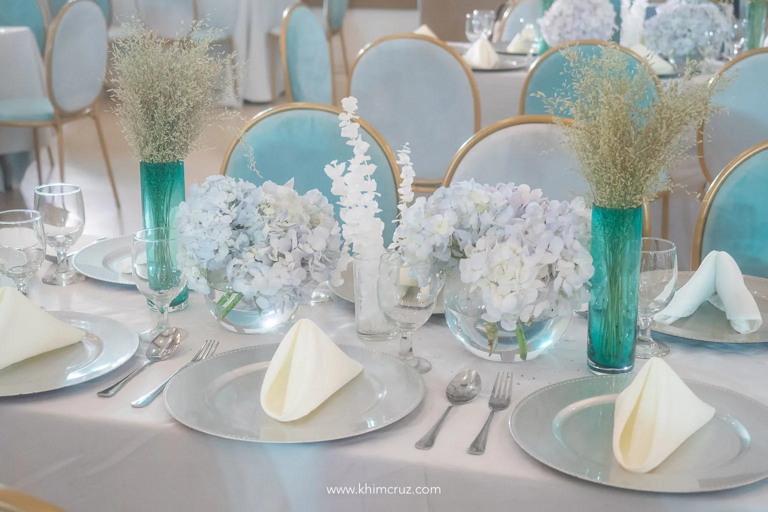 flowers on table setting setup for caleb dreamy vintage birthday celebration